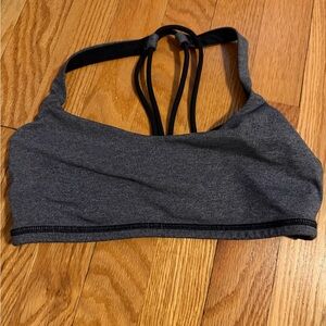 Lululemon Athletica Charcoal Sports Bra